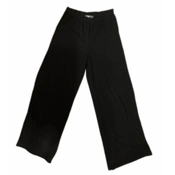 Audrey 3+1 Pants - AUDREY 3+1 Black Flowy Ribbed Pant in Size Small